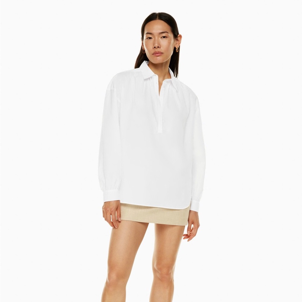 White Long Sleeve Blouse
